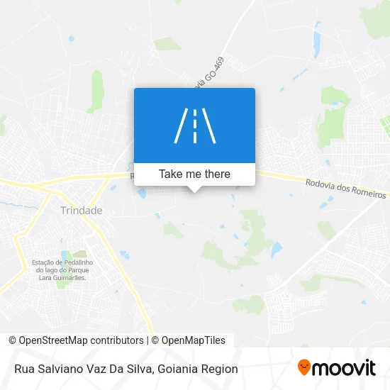 Rua Salviano Vaz Da Silva map