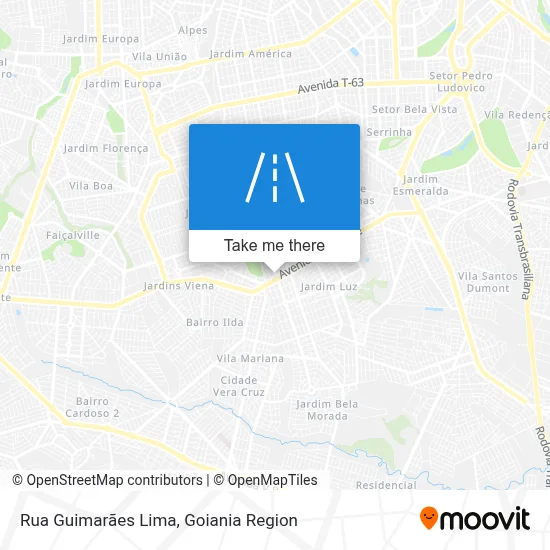 Rua Guimarães Lima map