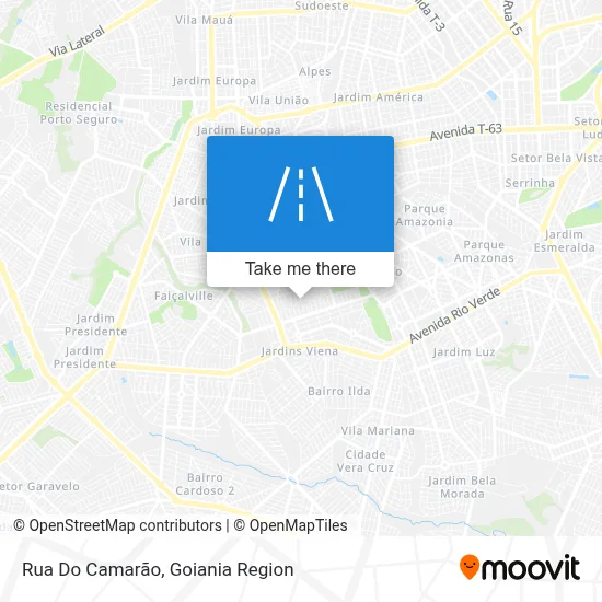 Rua Do Camarão map