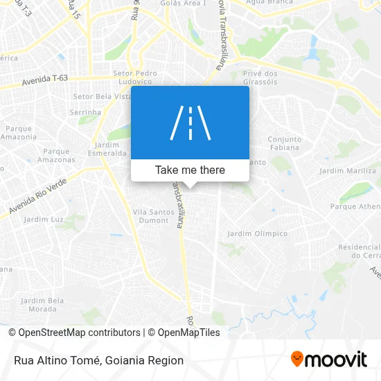 Rua Altino Tomé map