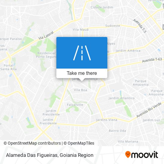 Alameda Das Figueiras map
