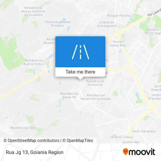 Rua Jg 13 map