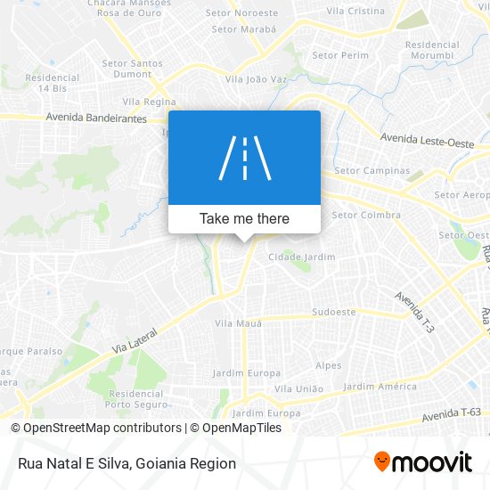 Rua Natal E Silva map