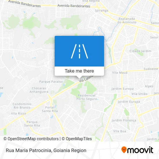 Rua Maria Patrocinia map