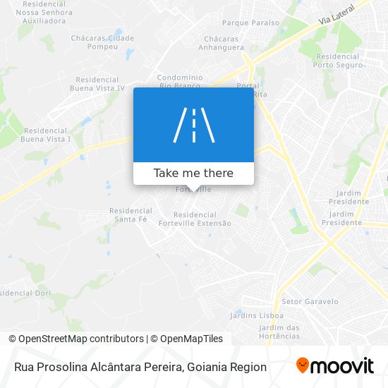 Rua Prosolina Alcântara Pereira map