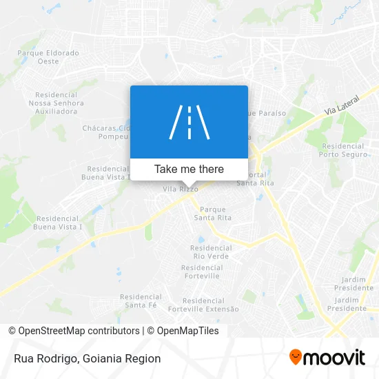 Rua Rodrigo map