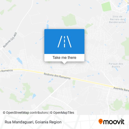 Rua Mandaguari map