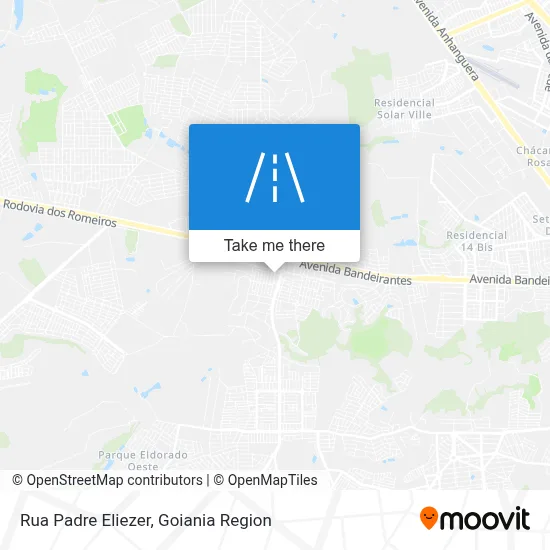 Rua Padre Eliezer map