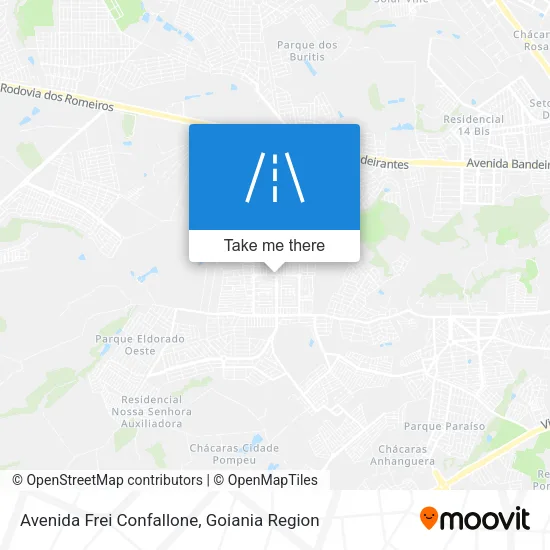 Avenida Frei Confallone map