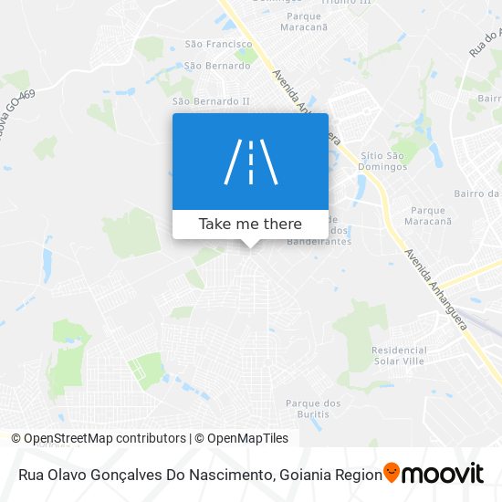 Rua Olavo Gonçalves Do Nascimento map