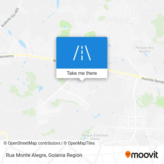 Rua Monte Alegre map