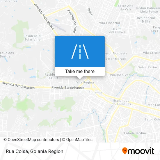 Rua Colsa map