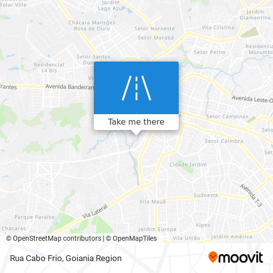 Rua Cabo Frio map