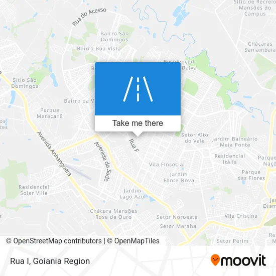 Rua I map