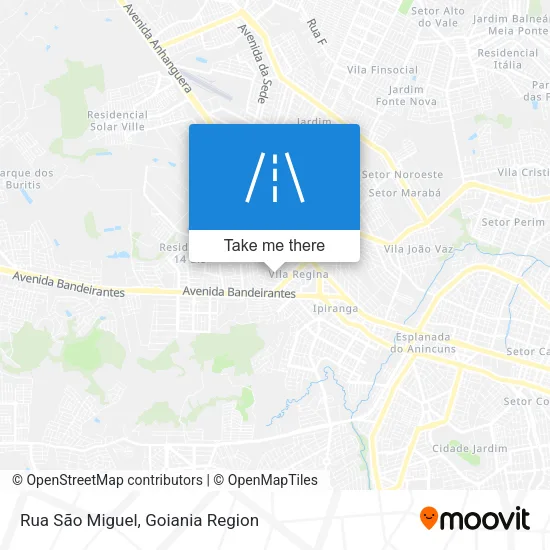 Rua São Miguel map