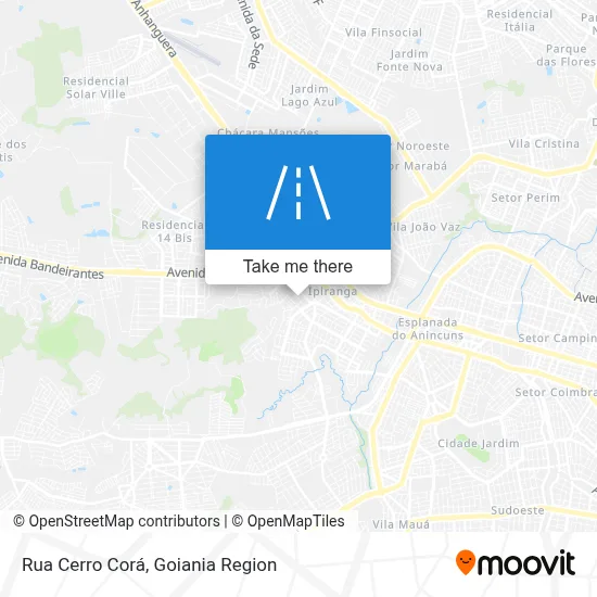 Rua Cerro Corá map