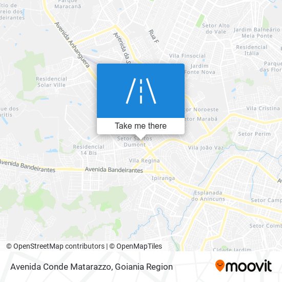 Mapa Avenida Conde Matarazzo