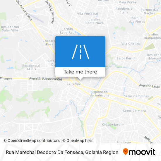 Mapa Rua Marechal Deodoro Da Fonseca