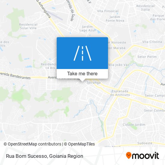 Rua Bom Sucesso map