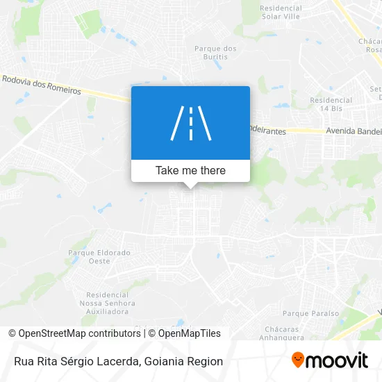 Rua Rita Sérgio Lacerda map