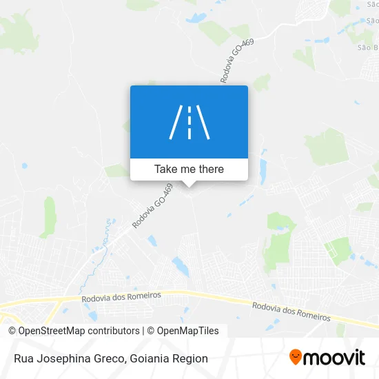 Rua Josephina Greco map