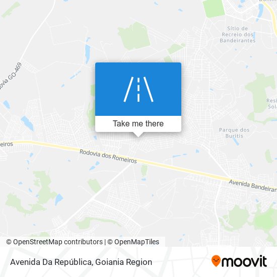 Mapa Avenida Da República