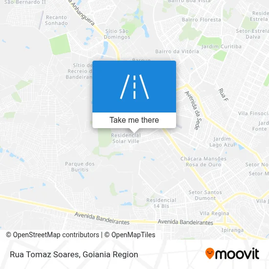Rua Tomaz Soares map