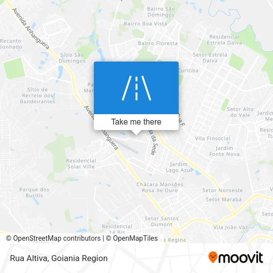 Rua Altiva map