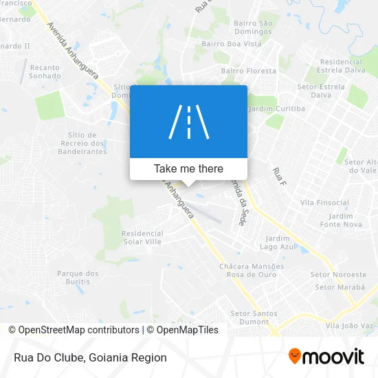 Rua Do Clube map