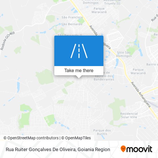 Rua Ruiter Gonçalves De Oliveira map