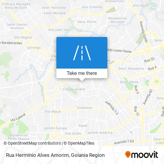 Rua Hermínio Alves Amorim map