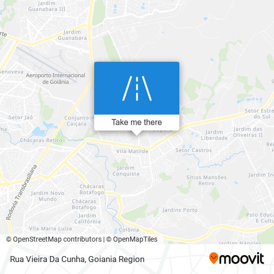 Rua Vieira Da Cunha map