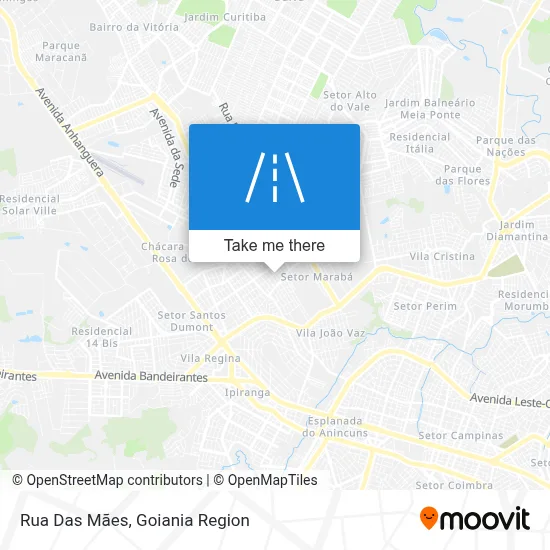 Rua Das Mães map
