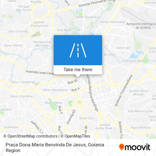 Praça Dona Maria Benvinda De Jesus map