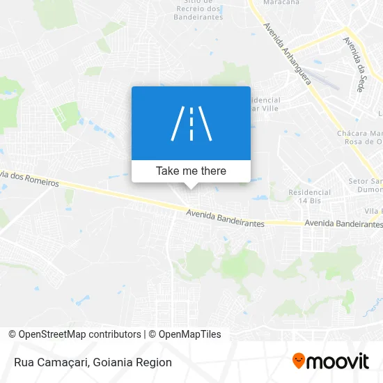 Rua Camaçari map