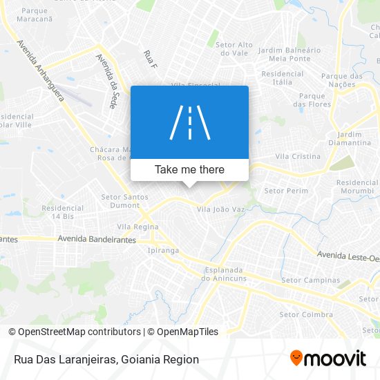 Rua Das Laranjeiras map