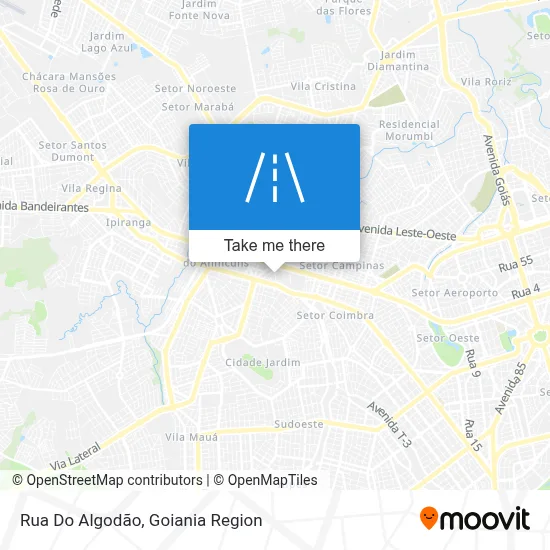 Rua Do Algodão map