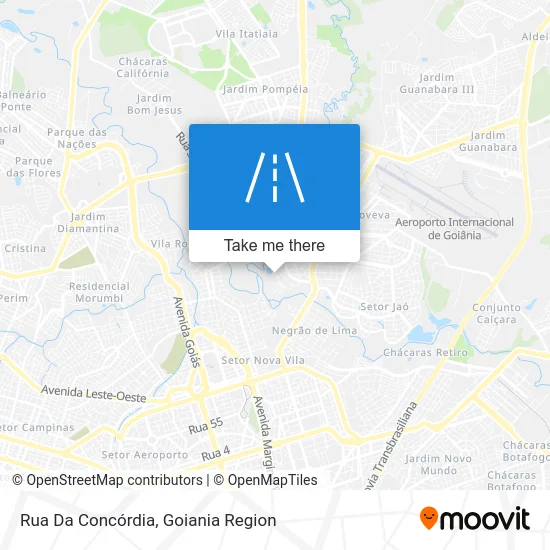 Rua Da Concórdia map