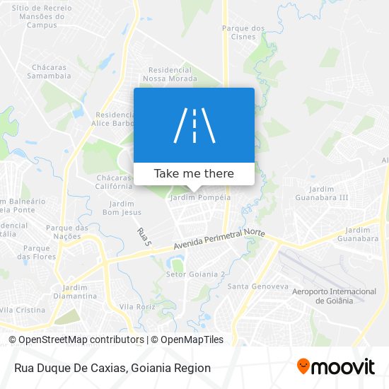 Mapa Rua Duque De Caxias