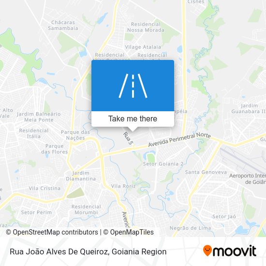 Rua João Alves De Queiroz map