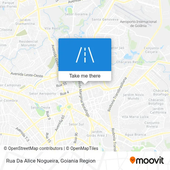 Rua Da Alice Nogueira map