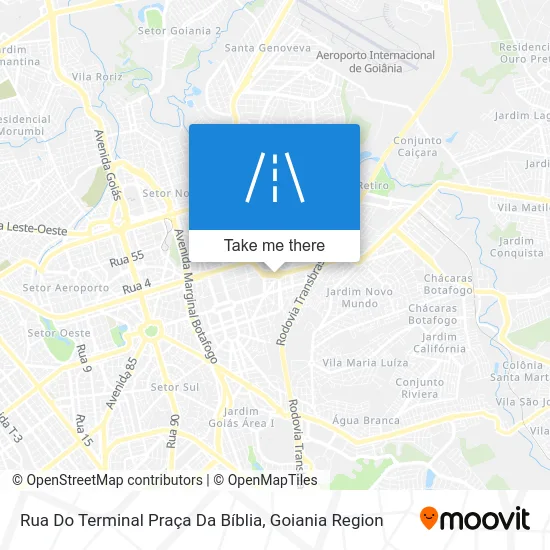Rua Do Terminal Praça Da Bíblia map