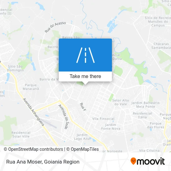Rua Ana Moser map
