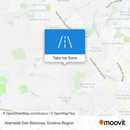 Alameda Das Betúnias map