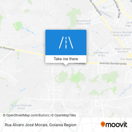 Mapa Rua Álvaro José Morais