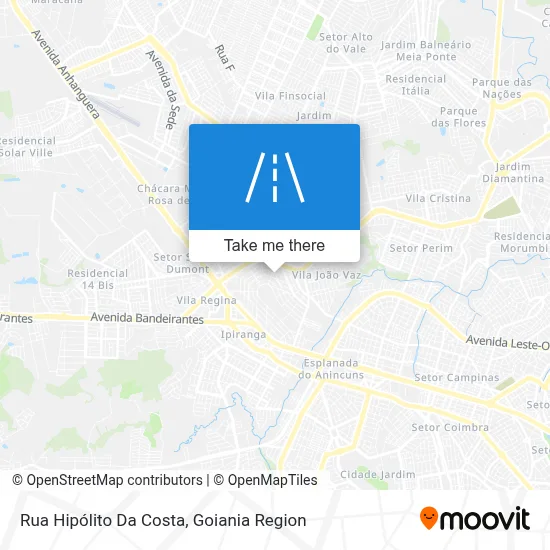 Rua Hipólito Da Costa map