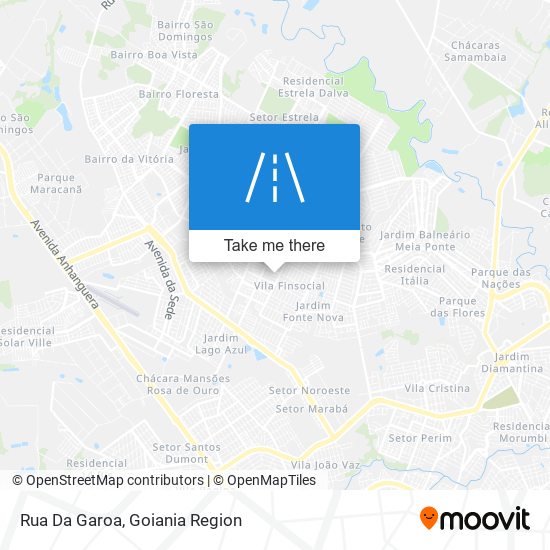 Rua Da Garoa map