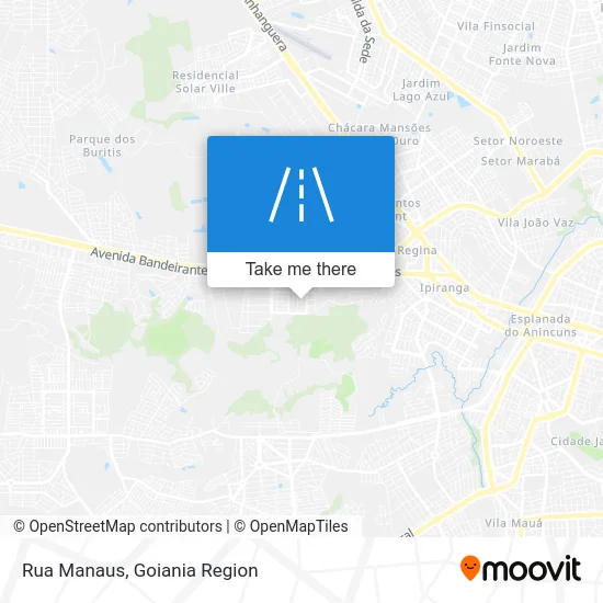 Rua Manaus map