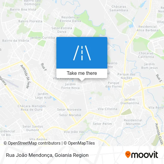 Rua João Mendonça map