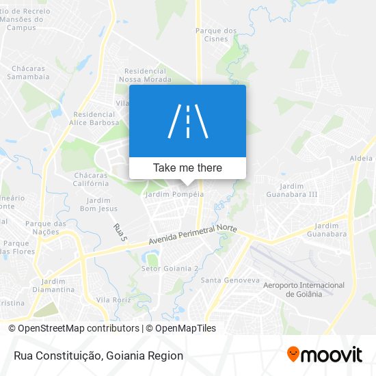 Mapa Rua Constituição